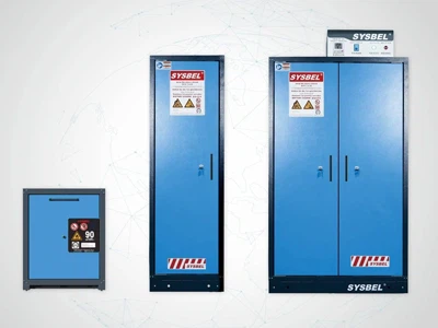 Resistência de incêndio superior, armazenamento seguro - gabinete de carregam...