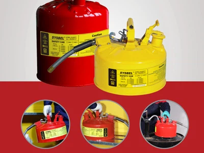 Latas de segurança do tipo I & II aprovadas por FM|Sysbel Compatiant com os p...