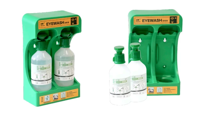 TOBIN Emergency Eyewash Solution – 500ml × 2 Bottles with Wall Mount Bracket (SAC2272) TOBIN Emergency Eyewash Solution – 500ml × 2 Bottles with Wall Mount Bracket (SAC2272)